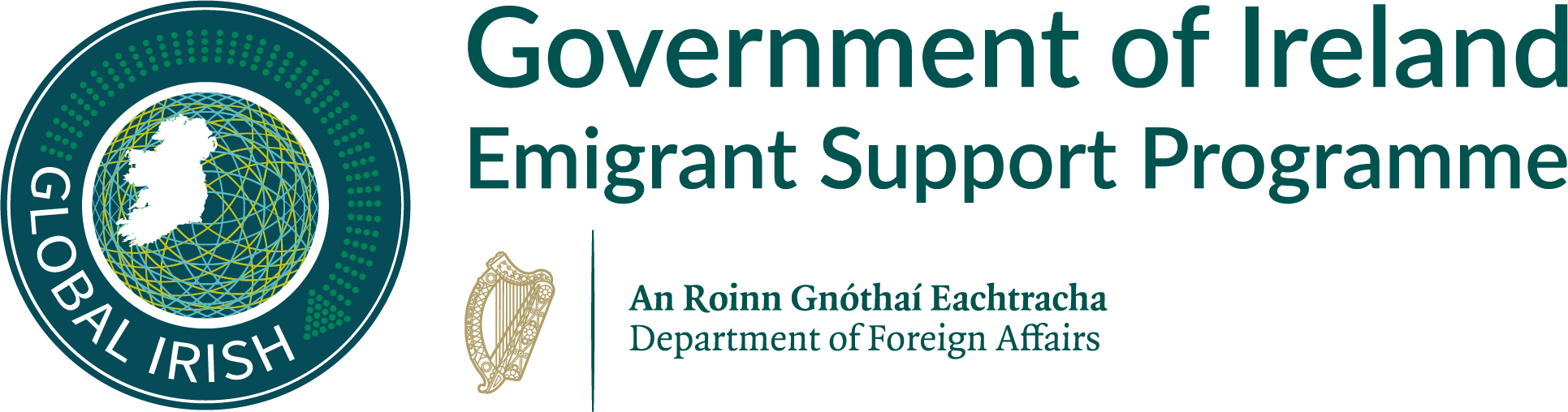 DFA Logo - Government of Ireland Emigrant Support Programme