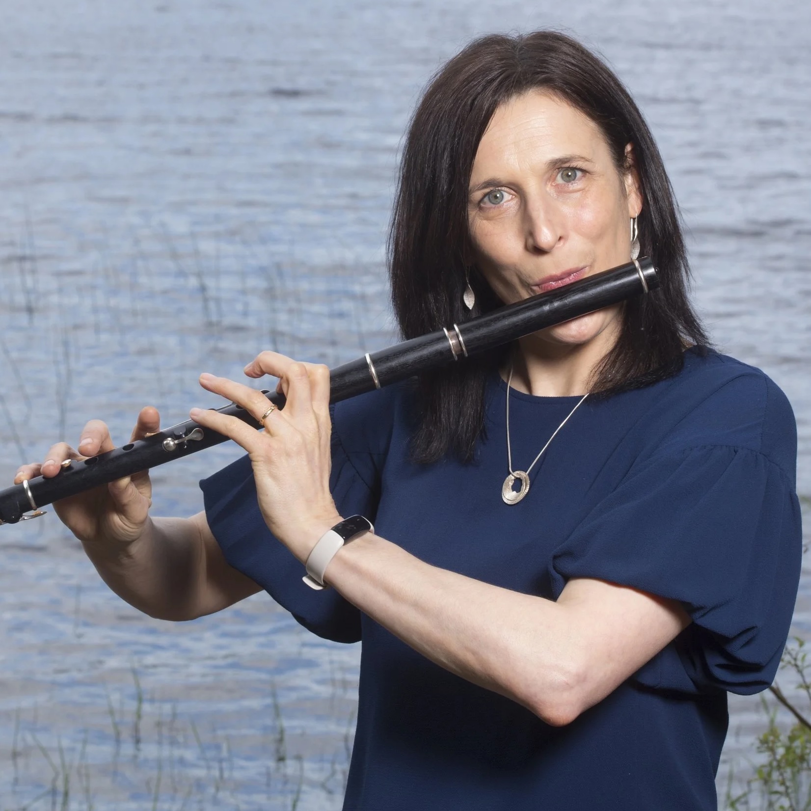 June McCormack and Michael Rooney.
 Draiocht.
Photo Brian Farrell
