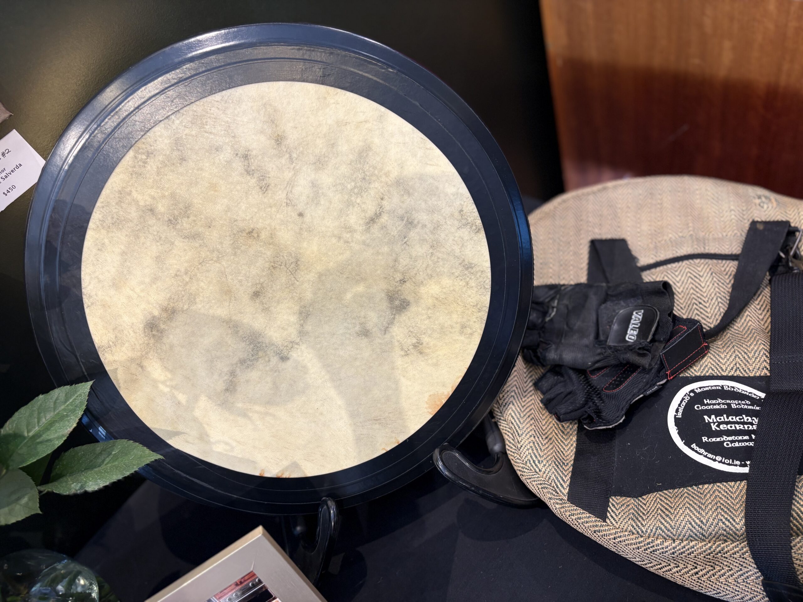 bodhran on table 2
