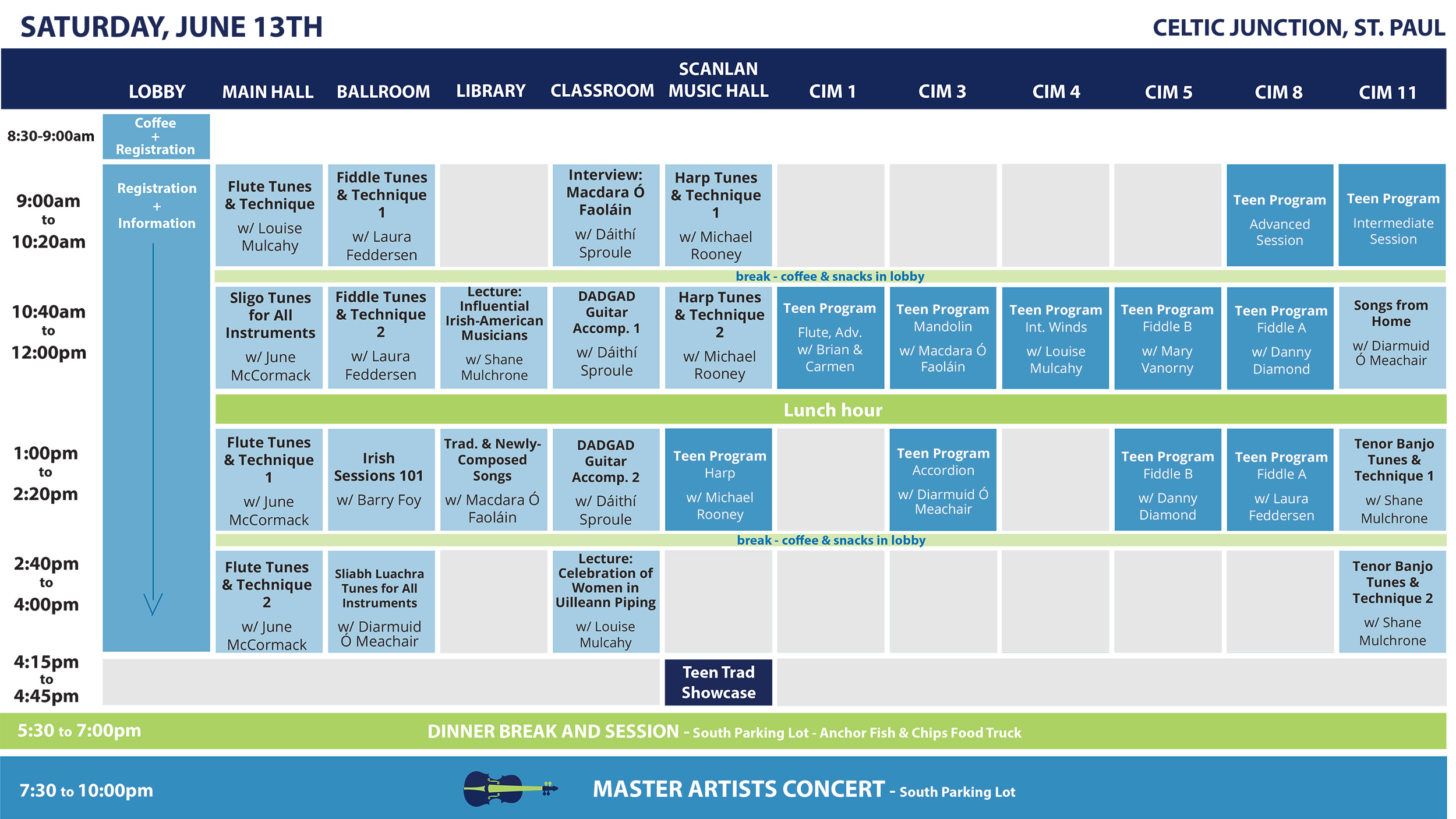 MIM Schedules - Saturday Final draft - Website