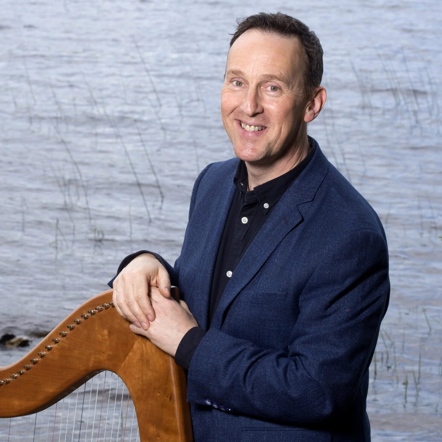 June McCormack and Michael Rooney.
 Draiocht.
Photo Brian Farrell